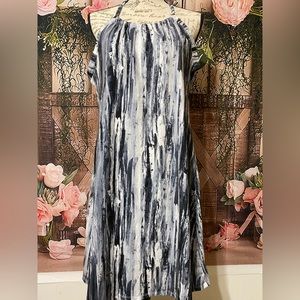 Peace & Pearls Tie Dye Athleisure Exercise Active Dress Size XL